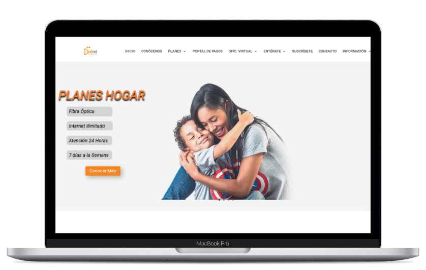 Imagen de un Diseño Web de Dialnet de Colombia